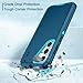 Casenplaza for Samsung Galaxy S24 FE 5G Case Heavy Duty Protective Shockproof Dropproof 3-Layer Full Body Protection [Without Screen Protector] Tough Rugged Case for Galaxy S24 FE,Turquoise