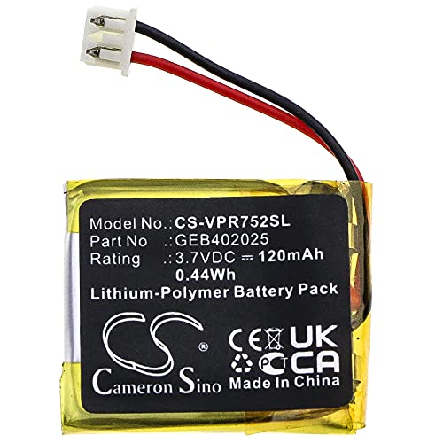 CS Cameron Sino Remote Start and Entry Systems Battery, 120mAh / 0.44Wh Li-Polymer Replacement Battery Compatible Fit for JFC 7752, JFC 7941