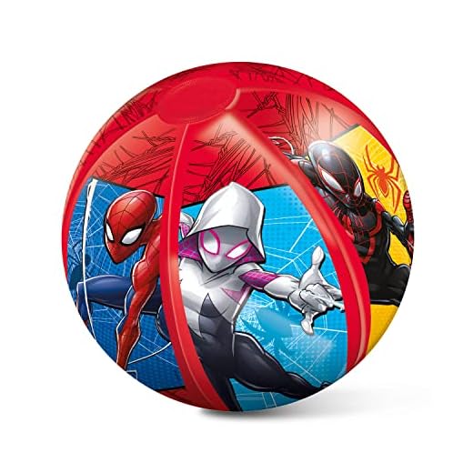 Mondo Toys - Spiderman Beach Ball - Balón De Playa Y Agua – Pelota Hinchable Ø 50 Cm - Ideal Para Niño/Niña - 16929
