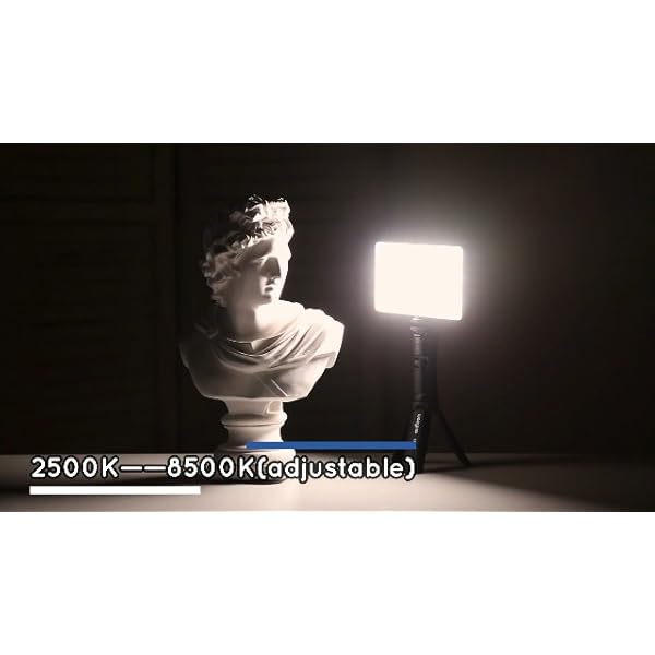 VILTROX Weeylite RB9 RGB LED Videoleuchte Dimmbare 2500K ~ 8500K auf Kameralicht für DSLR Fotografie Camcorder Aufnahmen… – Bild 8