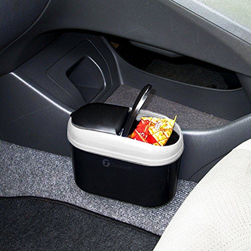 Zone Tech Car Trash Bin Auto Small Litter Can