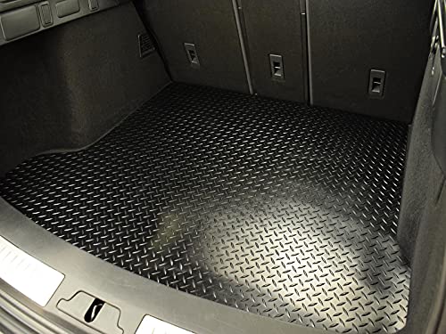 Car Mat Co Tailored Fit Black Heavy Duty Rubber Boot Mat for Mini Clubman 2007-14