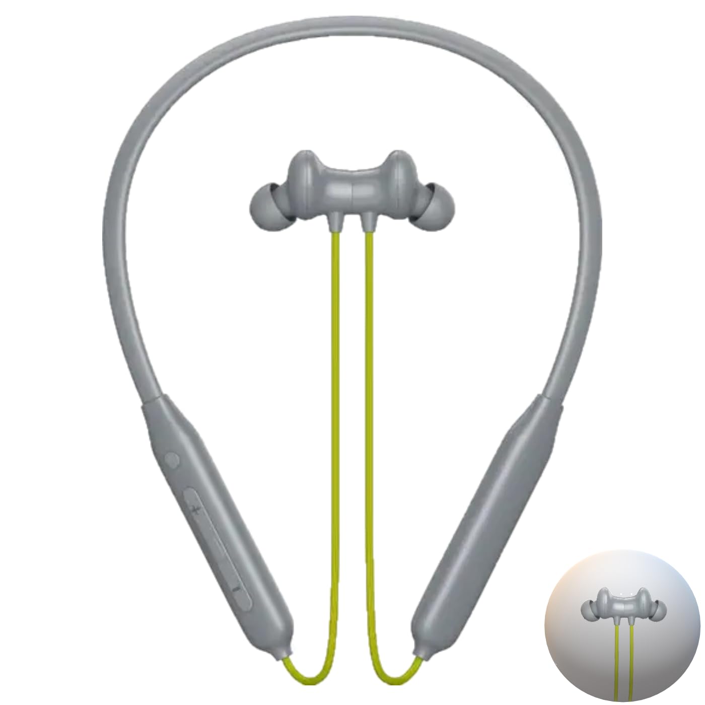 Bluetooth Neckband Headphones, Wireless, Built-in Mic, Deep Bass, Long Battery Life, Sweat-Resistant, for Calls and Music High Sound Qualaty Best Battery (NEON)-image-45