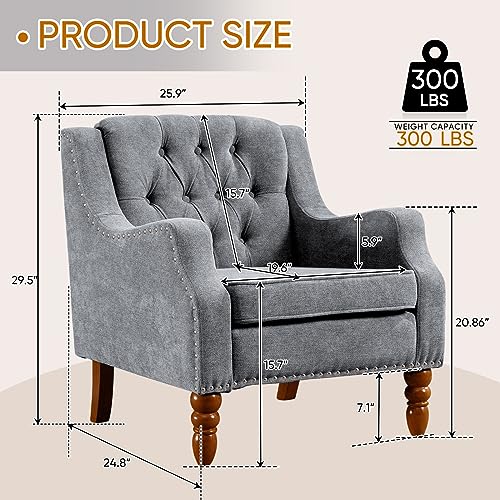 Sillón Vintage Plegable Gris miniatura 2