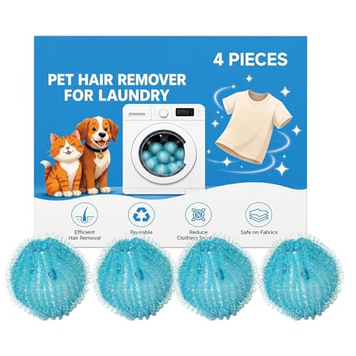 Removedor de pelo de mascotas para lavandería, eliminación de pelusa de gato, recogedor de pelo de mascotas para lavadora, para lavadora, suéter de tela, manta para casa, oficina, apartamento, casa de