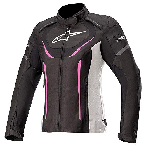 Jaqueta Alpinestars Stella T Jaws V3 WP - L, Preto Branco Rosa