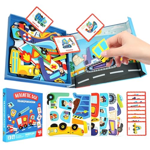 Puzzle de imán infantil con personajes interactivos para guarderías 6