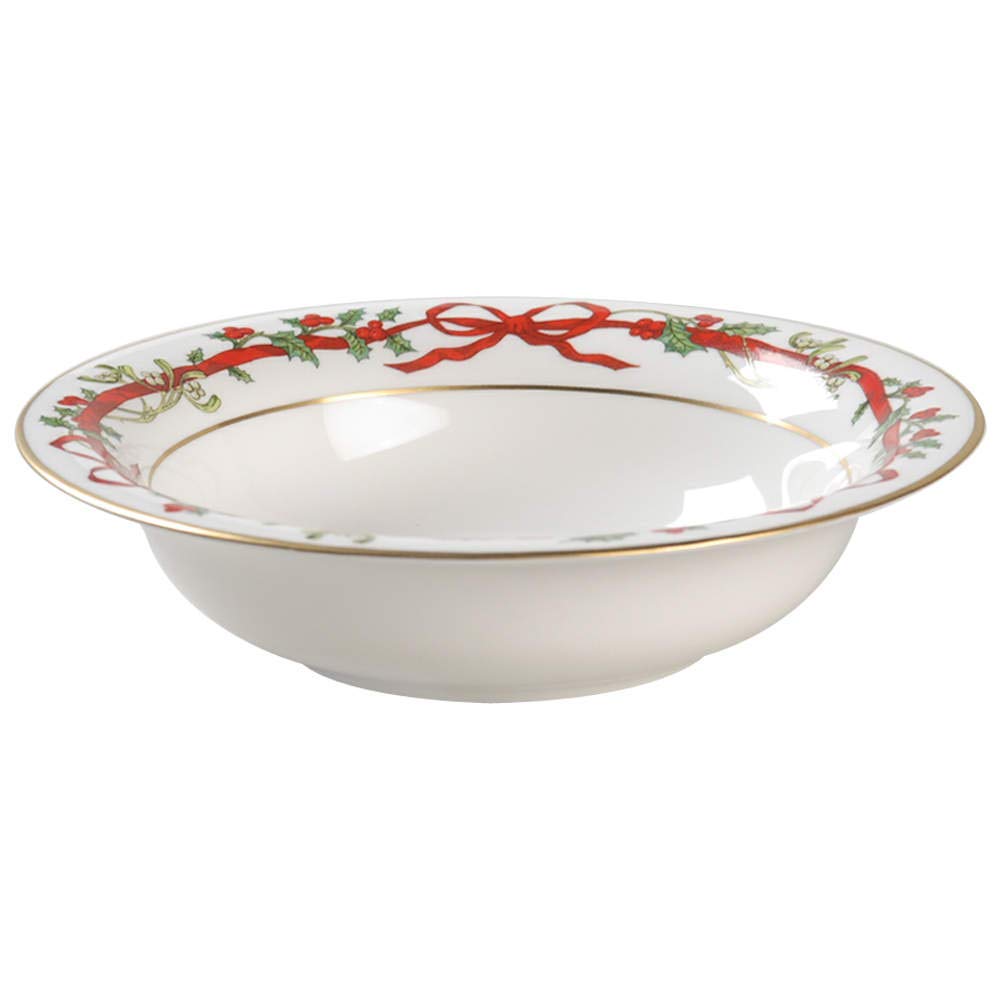 Amazon.com | Royal Worcester Holly Ribbons Soup Cereal Bowl: Soup