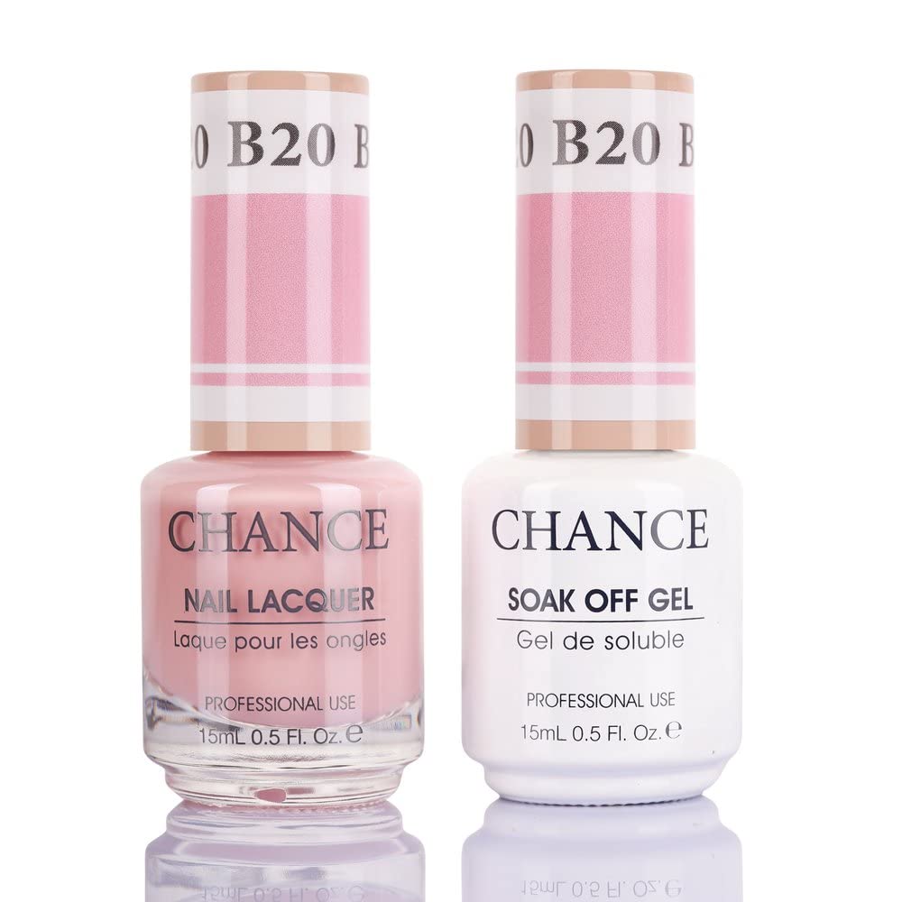 Cre8tion CHANCE Colors Bare Collection Soak Off Gel Polish (15 ml/.5oz) (B20)