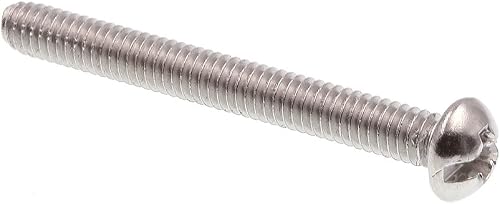 Prime-Line 9003018 - Juego de tornillos para máquina (cabeza redonda, ranurados)