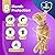 Cat Flea Treatment - Pack of 2 Adjustable Flea Collars - 8 Months Protection - Flea and Tick Treatment for Cats - Waterproof Flea, Lice, and Tick Control for Cats - Purple - Toldi