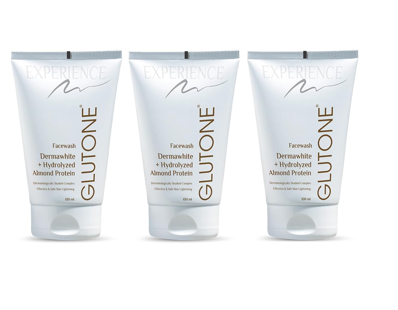 Glutone Face Wash| Glow & Radiance Face Wash| With Fruit Extracts| Enriched Hydrolyzed Almond Protein| Sugar-Based Formula| 100ml (Pack of 3)-picture-24
