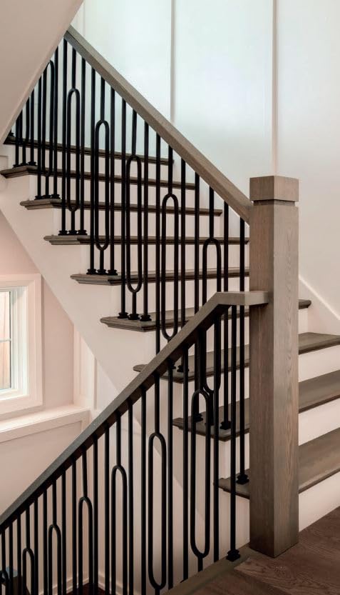 4302-56-1 Red Oak 3-1/2-Inch x 56-Inch S4S Newel with Round Top and Groove