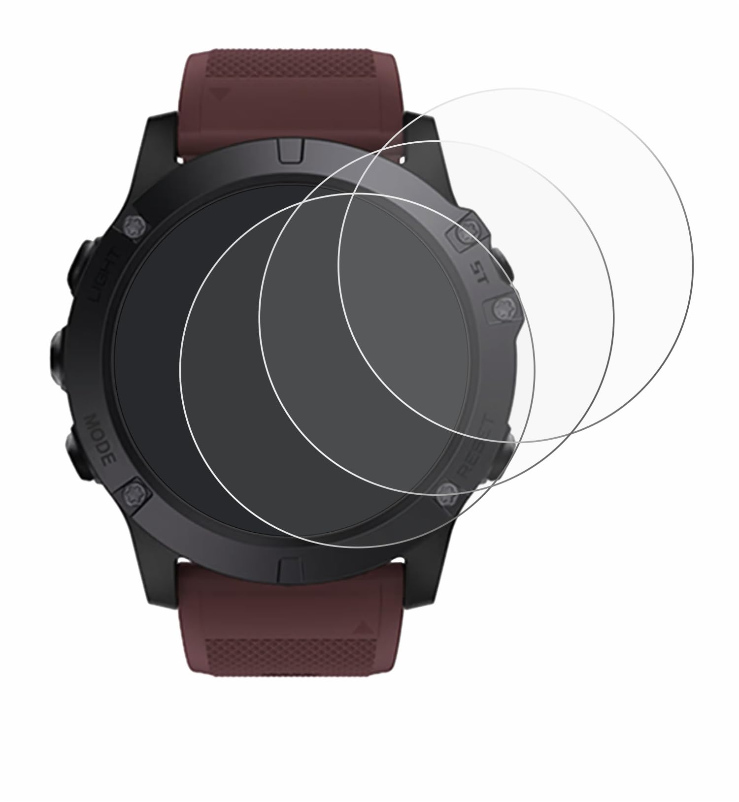 savvies 18 Pack Screen Protector Compatible with NASA BNA30129-002 (51 mm) Protection Film Clear