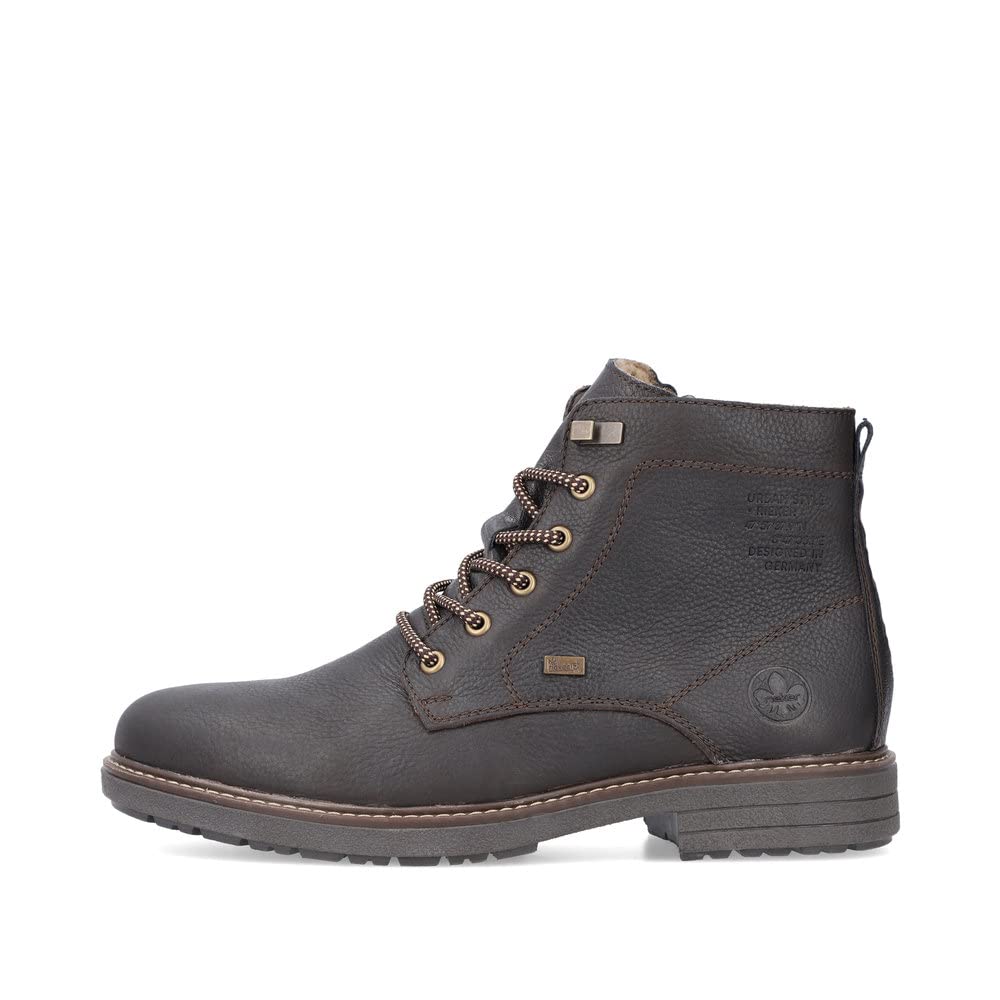 Rieker Męskie buty sznurowane 33121, męskie botki, wodoodporne, RiekerTEX