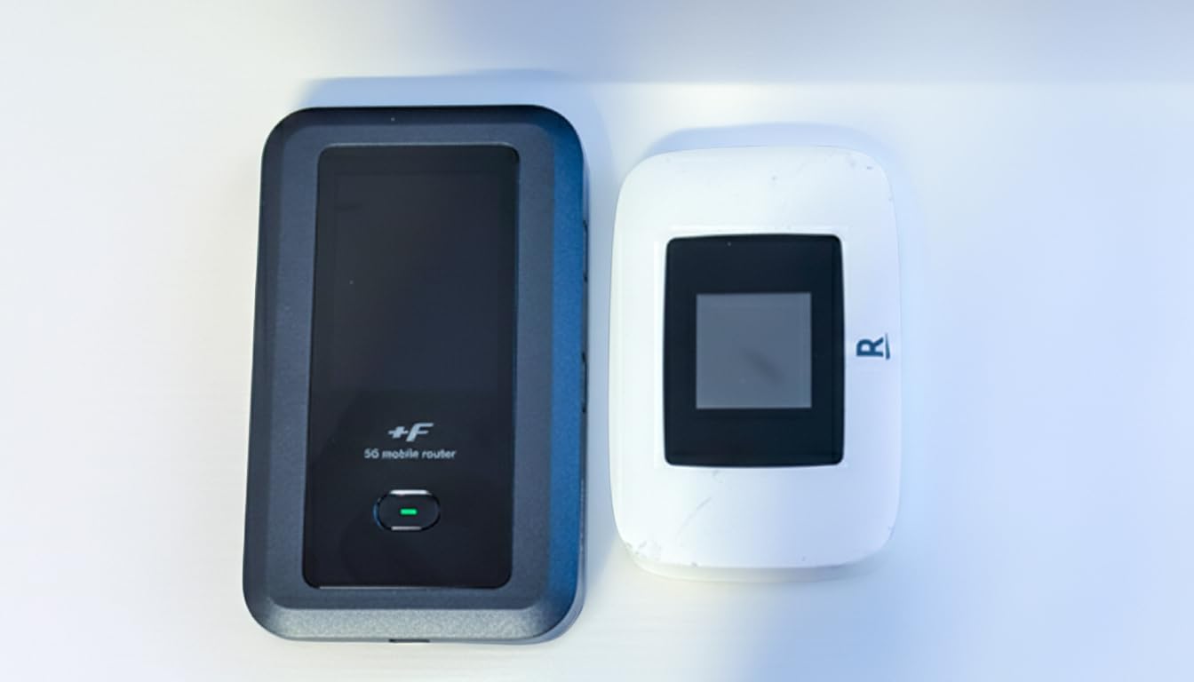 FUJISOFT 5G compatible Wi-Fi mobile router +F FS050W UK | Ubuy