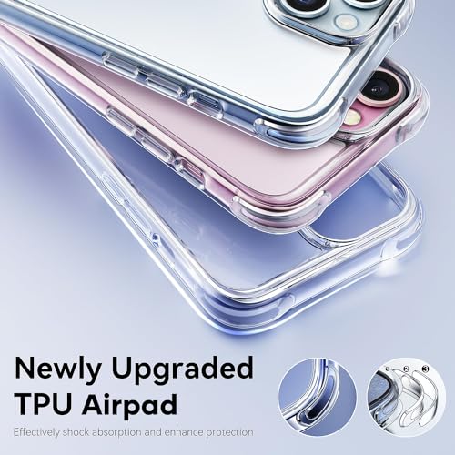 Clear Case for iPhone 15 Pro Max Phone Cases Not-Yellowing, with 2X Screen - Bild 30 von 77