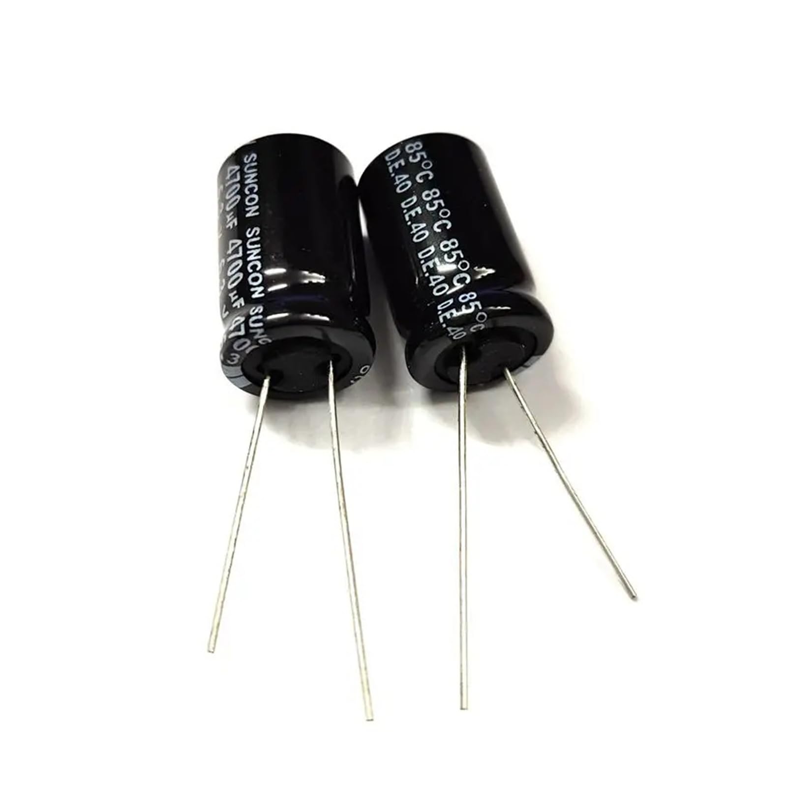 Condensateur 4700uF 6.3V radial en aluminium 13x20mm pour circuit électronique - Lot de 5