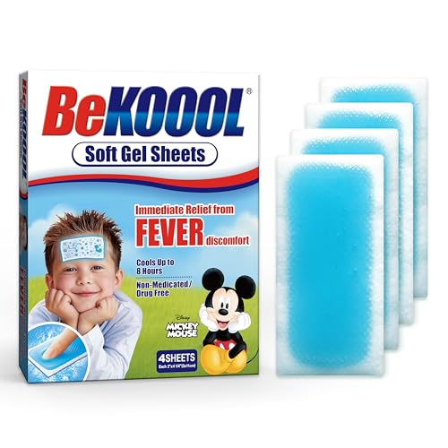 BEKOOOL Soft Gel Sheets for Kids for Cooling Relief from...