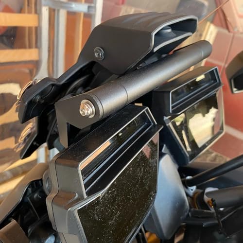 QWNFGHG Para Tracer 900 GT Tracer 9 GT 2021-2024 2023 2022 Suporte de extensão de guiador de navegaç