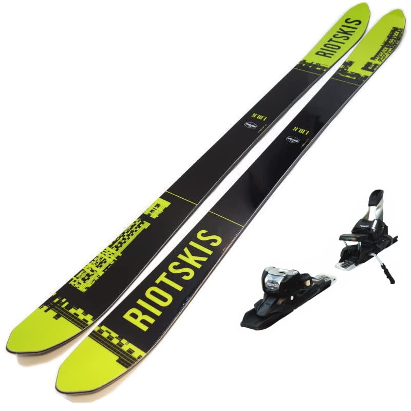 RIOT SKIS スキー ビンディング付き Amazon | RIOT SKIS I.M.K+MARKER SQUIRE 11 TCX フリースキー