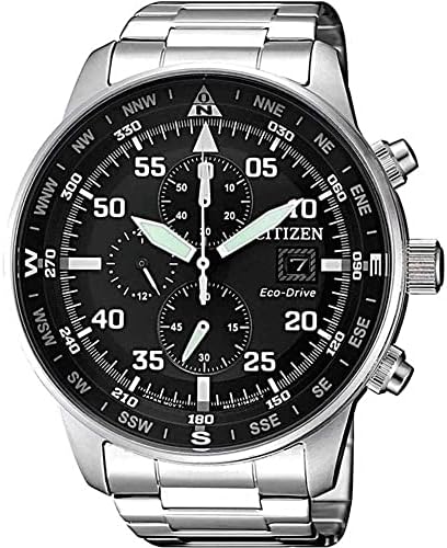Relógio Citizen Masculino Eco-Drive Aviator TZ31132T CA0690-88E