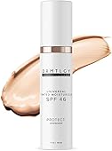 DRMTLGY Tinted Moisturizer with SPF 46. Universal Tint. All-In-One Face Sunscreen and Foundation with Broad Spectrum Protection Against UVA and UVB Rays. 1.7 oz
