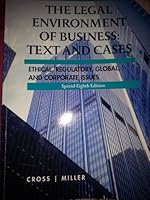 The Legal Environment of Business: Text and Case 1285025512 Book Cover