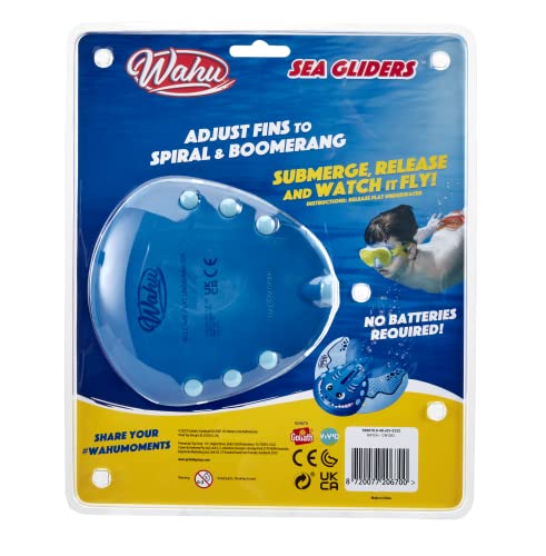 Wahu Sea Gliders Shark - Underwater Pool Toy Glides Up To 60 Feet - Self-Propelled Jet With Adjustable Fins To Spiral And Boomerang #TOP2