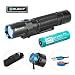 Produktbild Olight Harz Pro Warrior 1800 Lumen USB magnetisch wiederaufladbar Dual Schalter Taktische Taschenlampe mit 300 Meter Überwurf, angetrieben durch 5000 mAh 21700 Akku