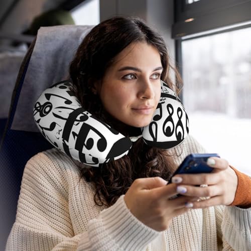 Almohada de viaje ergonómica de espuma viscoelástica miniatura 6