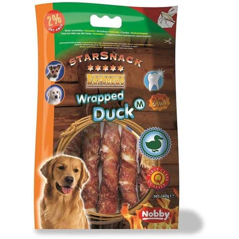 Nobby STARSNACK Barbecue "WRAPPED DUCK" Cover