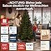 Premium Weihnachtsbaum künstlich 220cm - TESTSIEGER 10 Jahre GARANTIE - Naturgetreu, dichte Zweige, Künstlicher Weihnachtsbaum mit Holzständer – Tannenbaum künstlich von Pure Living