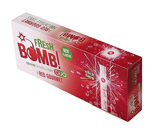 Fresh Bomb Red Gourmet Click Hülsen mit Aromakapsel 5 Boxen (500 Hülsen)