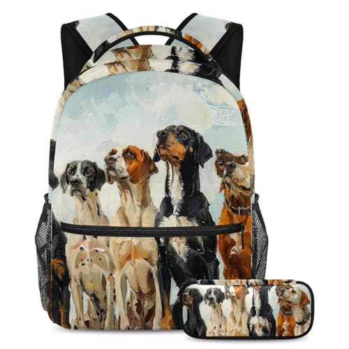 Sac à dos polyvalent parfait pour l'école et les sorties avec votre chien