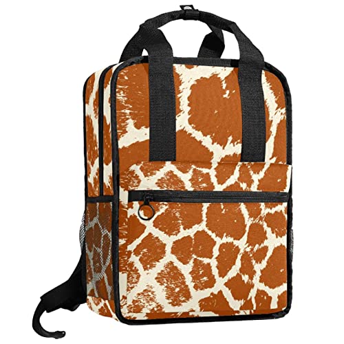 Sac à dos pour garçons motif girafe cartable pour filles réglable
