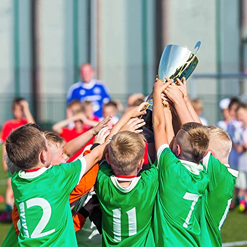 Deitert Pokal in Gold - Trophäe mit Wunschtext graviert und Sportemblem nach freier Auswahl - 15cm Sportpokal mit Marmorsockel für Ihre Siegerehrung A100 – Bild 7