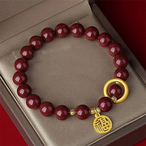 Bracelet Ruyi chinois rétro en cordon tressé main pour femme avec sa carte de vœux - 3
