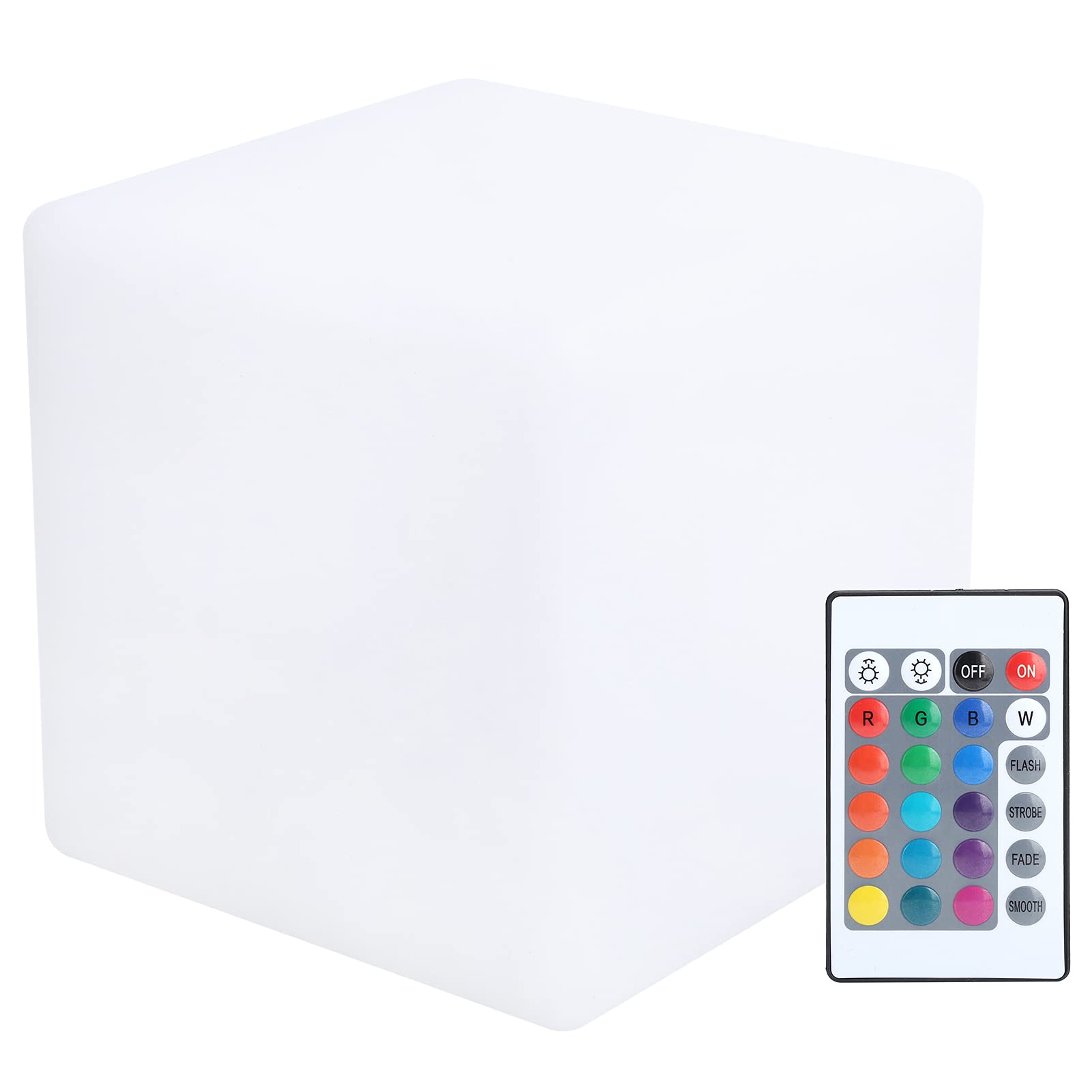 RGBW Light, Remote Control 16 Colors Night Light for Hotels for Bars for Restaurants for Camping