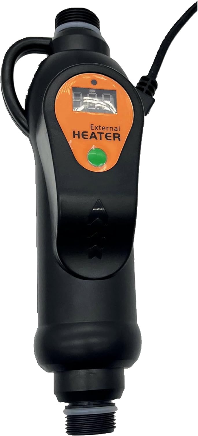 Calentador externo de acuario con temperatura ajustable, 300 W/500 W (300 W)