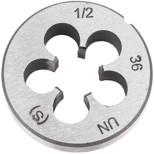 Matrice de filetage à droite de 1,27 cm - 36 filière ronde pour filetage manuel de tubes métalliques