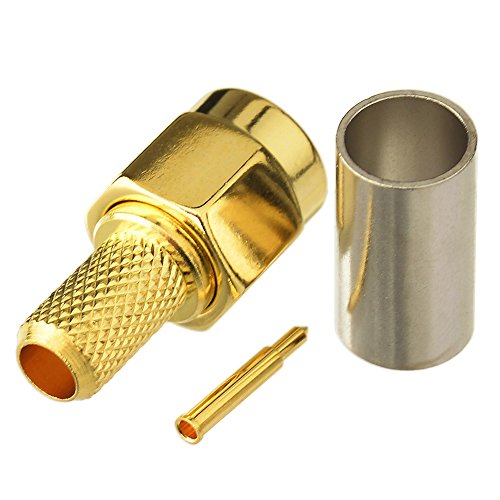Eightwood SMA Connector SMA Stekker Connector Crimp RG58 Kabel voor 4G Antenne SMA Wifi Antenne SMA Antenne 4G LTE Antenne Router Walkie-talkie Radio Antenne 10st - Image 5