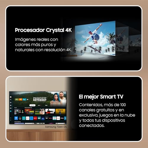 SAMSUNG Crystal UHD 2024 50DU8505 Smart TV 127 cm (50 Zoll) Crystal UHD mit unglaublichen Farben, dem besten Smart TV, Sockel mit verstellbarer Höhe und allen Lautsprechern auf einmal mit Q-Symphony – Bild 4