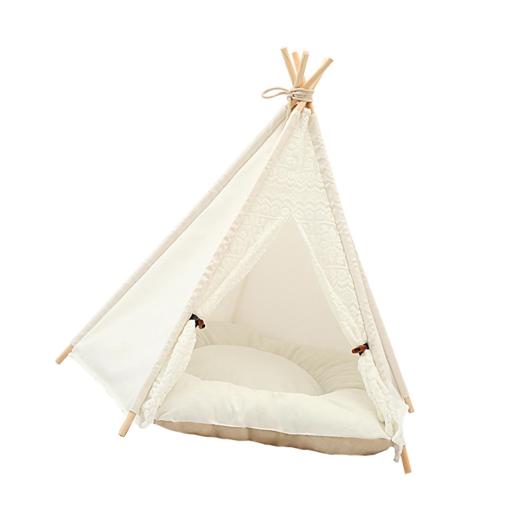 Tente pour animaux portable en coton abri confortable petits chiens