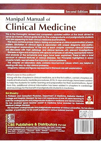 Image of Manipal Manual Of Clinical Medicine 2Ed (Pb 2019)