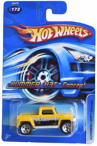 Hot Wheels Hummer H3T Concept, Yellow #173 miniatura 1