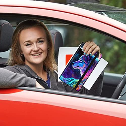 Organizador para auto de cuero miniatura 7