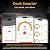 Yonktoo Wireless Meat Thermometer, Digital BBQ Thermometer with 4 Probes, Long Range Smart Grill Thermometer with Dual Sensors for Grilling, Smoking, Oven, Kitchen Cooking