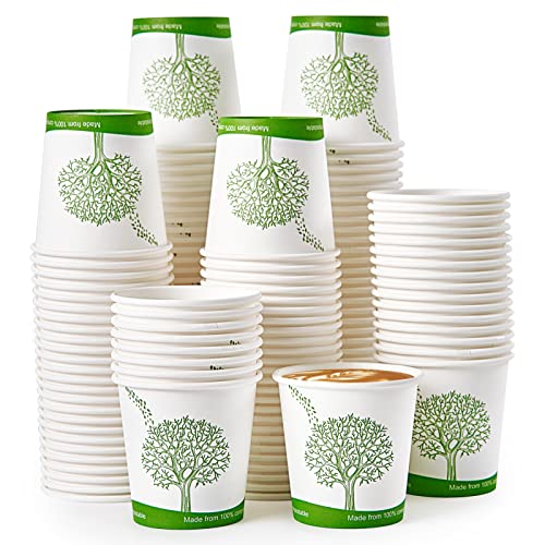 ECOLipak Compostable 4 oz Paper Espresso Cups