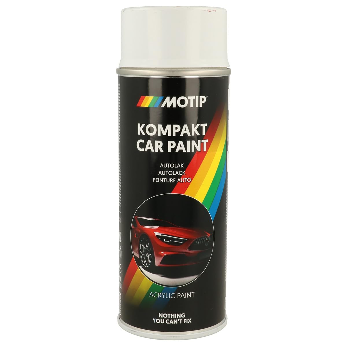 MoTip Car Paint 400ml Aerosol - Kompakt White